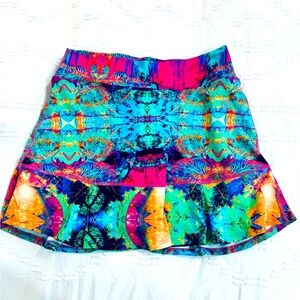 Vibrant Multicolor Women's Skirt